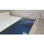 ASPR pool Lamelové zakrytí bazénu 2,5 x 6 m automatické JUMBO s montáží bílá – HobbyKompas.cz