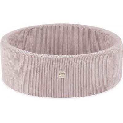 Plush Nest suchý bazén kulatý manšestr světle růžový 90 x 30 cm – Hledejceny.cz