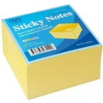 Bloček samolepící 75x75mm žlutý 400 listů Auro – Hledejceny.cz