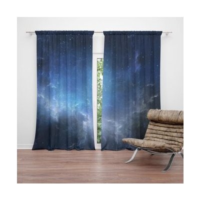 Sablio Závěs Hvězdné nebe: 2ks 140x250cm – Hledejceny.cz