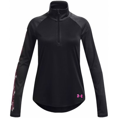 Under Armour triko s dlouhým rukávem UA Tech Graphic 1/2 Zip -BLK 1377586-001 – Zbozi.Blesk.cz