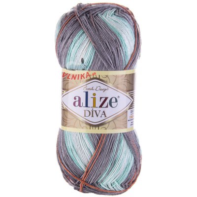 Alize Příze Diva Batik Varianta: 5550 – Zboží Dáma