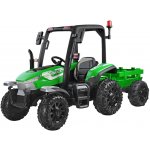 Tomido Elektrický traktor s přívěsem Blast GREEN PA0266 – Zboží Mobilmania