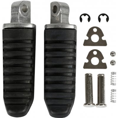 BIKETEC PARTS sada stupaček pasažéra SUZUKI GSX 1300R HAYABUSA 08-12, GSX 650 08-12, GSX 1400 02-08, GSF 1200 BANDIT 95-06, DL 650/1000 02-19, (nahrazuje originál) | Zboží Auto