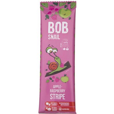 Šnek Bob Šnek BOB ovocný plátek jablko malina 14 g – Hledejceny.cz