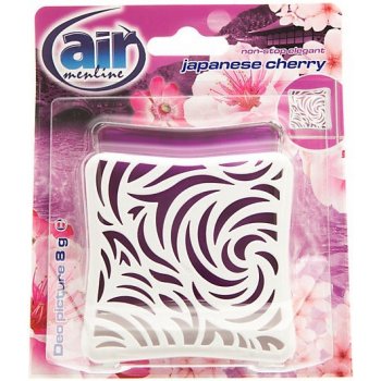 Air Menline Deo Picture Non Stop Elegant Japanese cherry gelový osvěžovač vzduchu 8 g