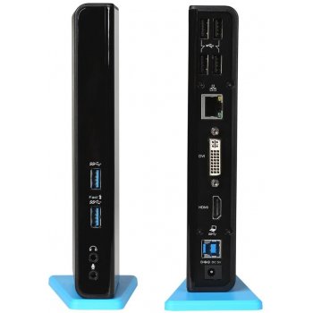 i-Tec USB3.0 Docking Station Dual + USB Charging port U3HDMIDVIDOCK