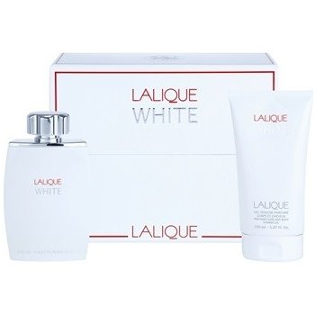 Lalique White EDT 125 ml + sprchový gel 150 ml dárková sada