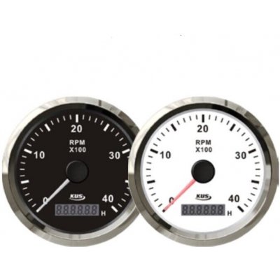 KUS otáčkoměr 6000 U/min pro zabud. motor - bílý – Hledejceny.cz