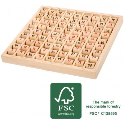 small foot Násobilka válečky – Zboží Dáma