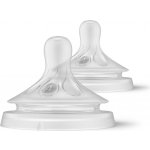 Philips Avent savička Natural Response 4 střední průtok 2 ks transparentní – Sleviste.cz
