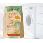 Natuty Prací prášek na světlé a bílé prádlo 1 kg – Zboží Dáma