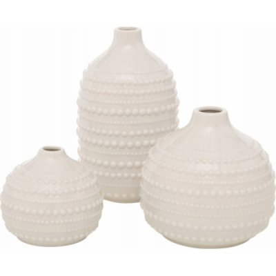 Boltze Home Dekorační váza Meruna, porcelán, 3 kusy – Hledejceny.cz