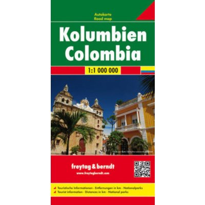 Kolumbie mapa 1:1M. FB