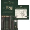 pastelky Faber-Castell Pitt Monochrome Graphite 112973 grafitová tužka sada 19 ks 302369