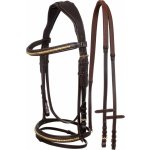 Supreme Uzdečka Brass Clincher tmavě hnědá – Zboží Dáma