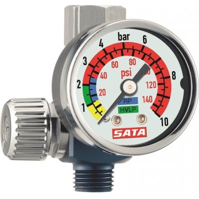 SATA regulátor tlaku 0-845 vč.manometru