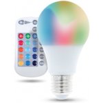 Forever Light E27 LED RGB+W žárovka s dálkem. ovl. 9W 720LM [RTV003564] – Zbozi.Blesk.cz