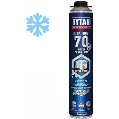 TYTAN ULTRA FROST 70 montážní PUR pěna pistolová zimní 870 ml – Hledejceny.cz
