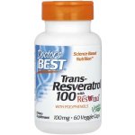 Doctor’s Best Trans-Resveratrol with ResVinol-25 100 mg 60 kapslí – Hledejceny.cz