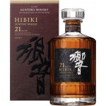 Suntory Hibiki 21 letá 43% 0,7 l (karton) – Hledejceny.cz