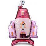 PartyDeco Halloween Hocus Pocus Balónek fóliový Strašidelný dům 64 x 94 cm – Zboží Dáma