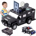 Trezor Pokladnička Auto na mince Bankovky na PIN kód – Zbozi.Blesk.cz