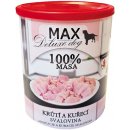 Max Deluxe krůtí a kuřecí svalovina 0,8 kg