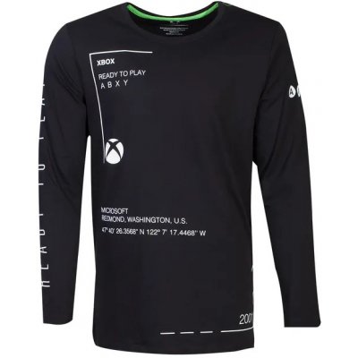 Difuzed tričko s dlouhým rukávem Xbox Ready To Play LS271133XBX