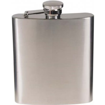 Likérka plochá8 oz chrom stříbrná 225 ml – Hledejceny.cz