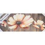 Ručně malovaný obraz "Flower" 45x110 cm – Hledejceny.cz