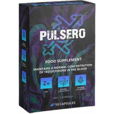 Pulsero doplněk stravy 10 kapslí – Hledejceny.cz