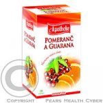 Apotheke Pomeranč a guarana čaj 20 x 2 g – Zbozi.Blesk.cz