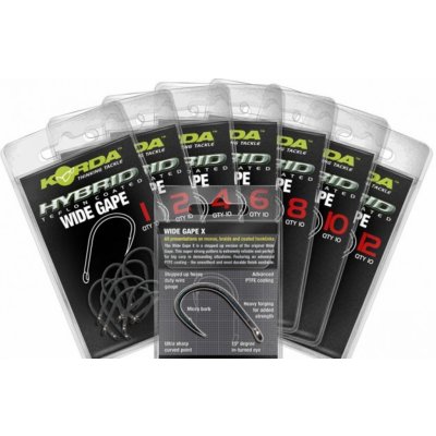 Korda Wide Gape vel.6 10ks