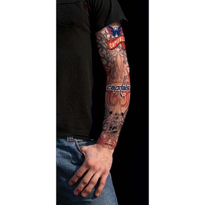 Fan Ink Tattoo rukáv Washington Capitals