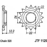 JT Sprockets JTF 426-15 – Zboží Mobilmania