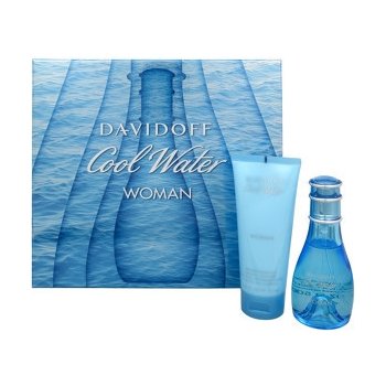 Davidoff Cool Water woman EDT 50 ml + 75 ml tělové mléko dárková sada