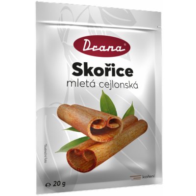 DRANA Skořice mletá cejlonská 20 g – Hledejceny.cz