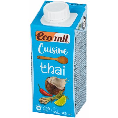 Ecomil Bio Thai Kokosová alternativa smetany 14% 200 ml – Hledejceny.cz