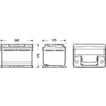 Centra Standard 12V 54Ah 500A CC542 – Zboží Mobilmania