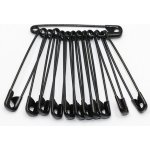 Storex Celokovové spínací špendlíky KOH-I-NOOR 60948/310, černé, délka 40mm, 12 kusů – Zbozi.Blesk.cz