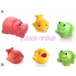 Profibaby Zvířátka baby gumová do vany set 3ks v sáčku 2 druhy – Zbozi.Blesk.cz