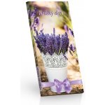 Sweet & Snack Čokoláda mlečná Krásný den Levandule 100 g – Sleviste.cz