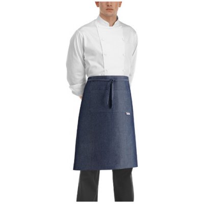 Portwest Kuchařská zástěra nízká s kapsou JEANS 70x70cm E-6101070F – Hledejceny.cz