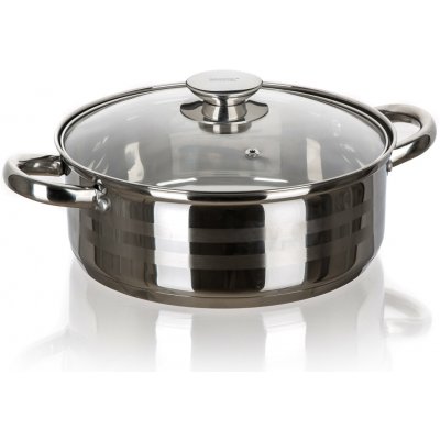 BANQUET rendlík LIVING 24 cm 3,9 l nerez se skl.poklicí – Zboží Dáma BANQUET rendlík LIVING 24 cm 3,9 l nerez se skl.poklicí – Zboží Dáma