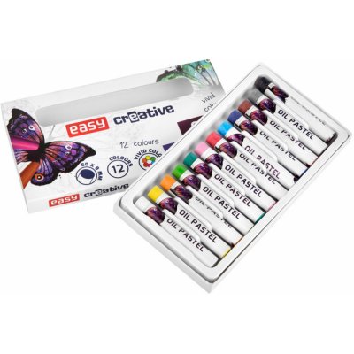 EASY Olejové pastely EasyArt 12 ks – Sleviste.cz
