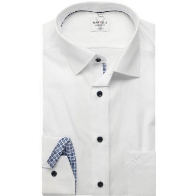 Marvelis Modern Fit pánská košile 7288 64 00 bílá – Zboží Dáma