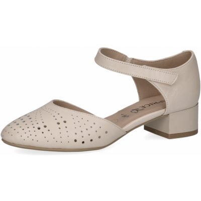 Caprice Dámské lodičky 9 22504 42 krémová – Zboží Dáma