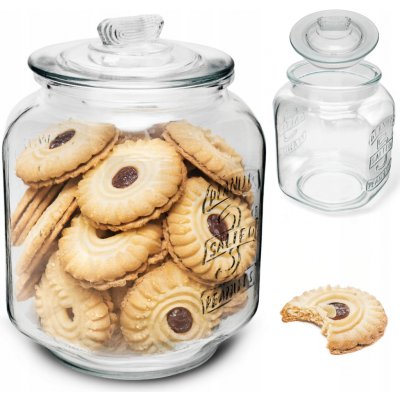 Tragar Skleněná zavařovací sklenice bezbarvá s víkem 7 l – Hledejceny.cz