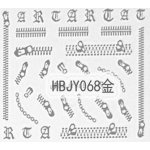 SAMOLEPKY zipy HBJY068 stříbrné – Hledejceny.cz